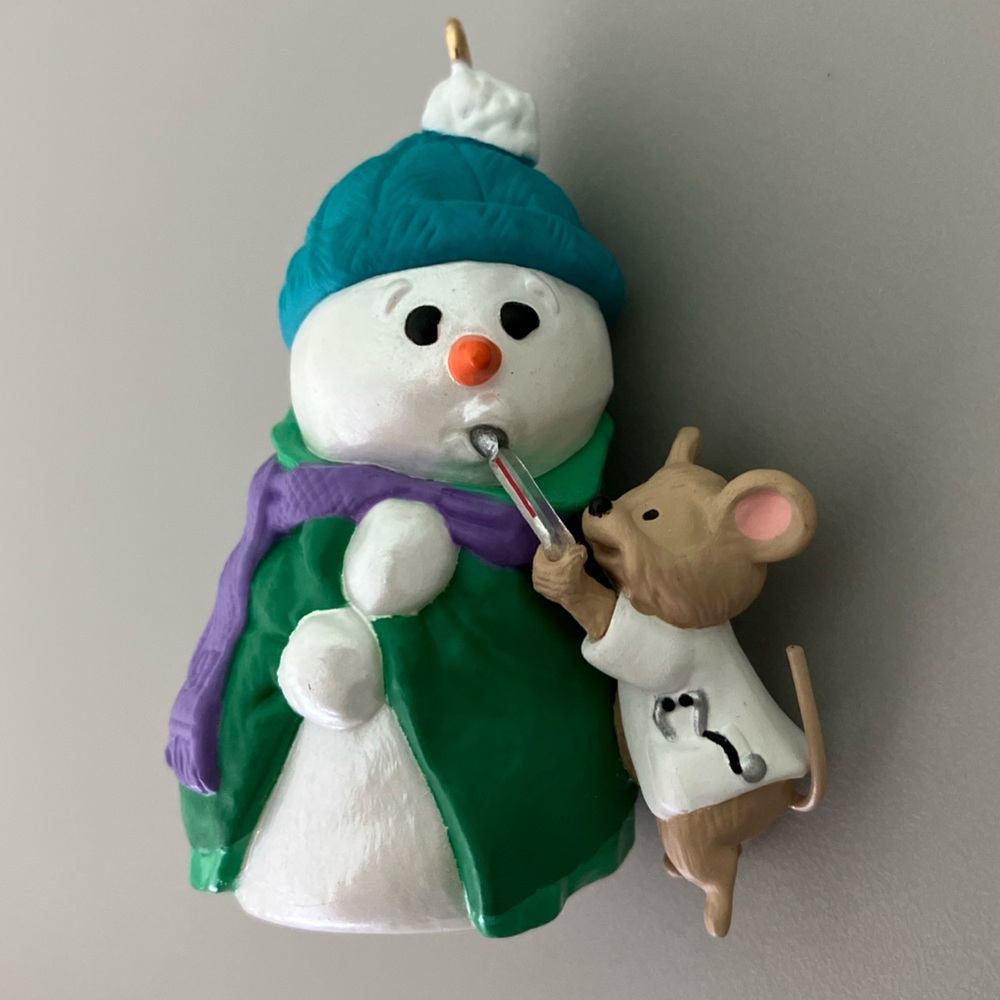 Hallmark Christmas Checkup Ornament 1997
